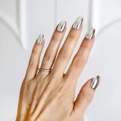 25 Classy Chrome Nail Designs for an Elegant Everyday Look — GlowNailDesigns