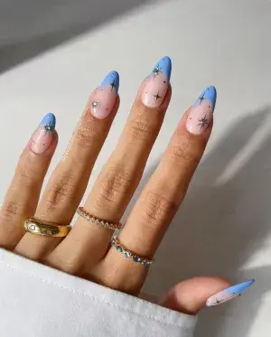 15 Short Blue Nails Ideas That Are Easy to Wear Every Day — GlowNailDesigns