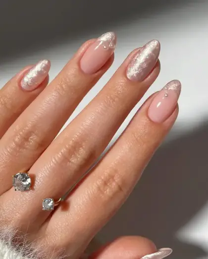 25 Elegant Wedding Nails Ideas for a Timeless Bridal Look — GlowNailDesigns