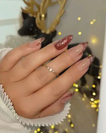 25 Short Glitter Nail Ideas That Make Small Nails Shine — GlowNailDesigns