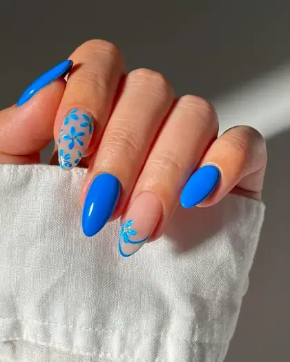 25 Cute Blue Nails Ideas for Every Season You’ll Want to Copy — GlowNailDesigns