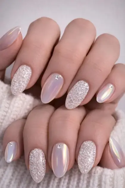25 Short Glitter Nail Ideas That Make Small Nails Shine — GlowNailDesigns
