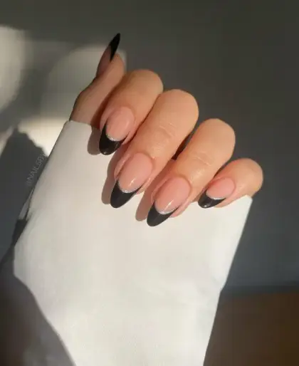 25 Trendy Black Nail Designs That Make a Bold Statement — GlowNailDesigns
