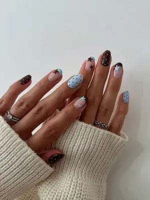 20 Trendy Blue Nail Looks That Are Taking Over This Year — GlowNailDesigns