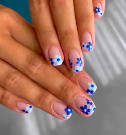 25 Cute Blue Nails Ideas for Every Season You’ll Want to Copy — GlowNailDesigns