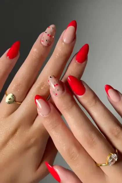 25 Long Red Nail Designs That Make a Bold Fashion Statement — GlowNailDesigns