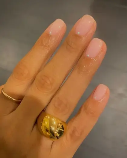 30 Cute Nude Nail Designs for Short Nails You'll Want to Copy — GlowNailDesigns