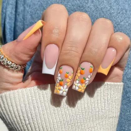 30 Simple Coffin Nail Designs That Are Easy to Copy — GlowNailDesigns