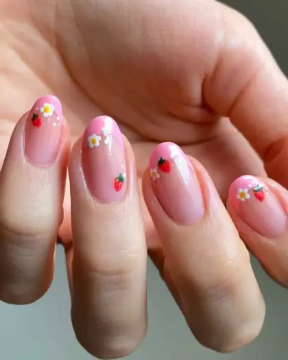 30 Simple Spring Nail Designs That Are Easy to Copy at Home — GlowNailDesigns