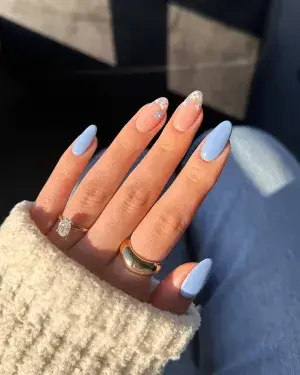 15 Short Blue Nails Ideas That Are Easy to Wear Every Day — GlowNailDesigns