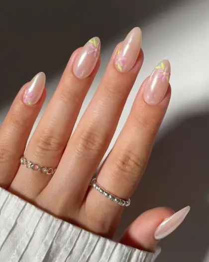30 Simple Spring Nail Designs That Are Easy to Copy at Home — GlowNailDesigns