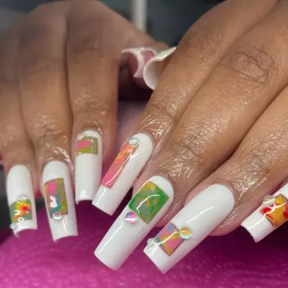 25 Cute White Nail Ideas for a Clean and Minimalist Manicure — GlowNailDesigns