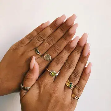 20 Classy Coffin Nail Ideas for an Elegant and Timeless Manicure — GlowNailDesigns