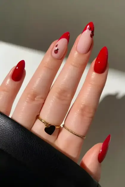 25 Long Red Nail Designs That Make a Bold Fashion Statement — GlowNailDesigns