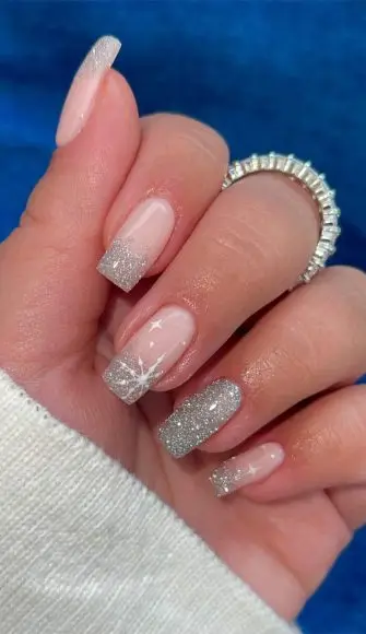 20 Classy Glitter Nails for Weddings, Parties, and Special Events — GlowNailDesigns