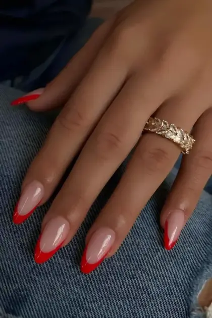 25 Long Red Nail Designs That Make a Bold Fashion Statement — GlowNailDesigns