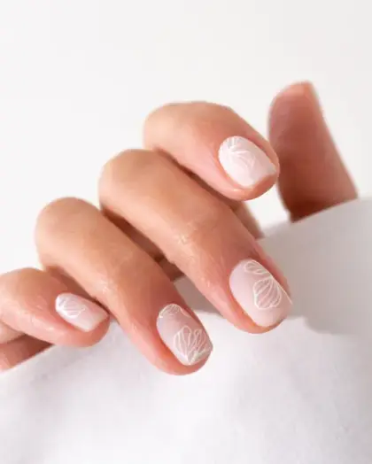 25 Elegant Wedding Nails Ideas for a Timeless Bridal Look — GlowNailDesigns
