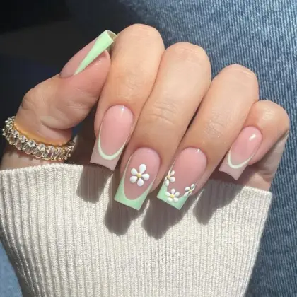 30 Simple Coffin Nail Designs That Are Easy to Copy — GlowNailDesigns