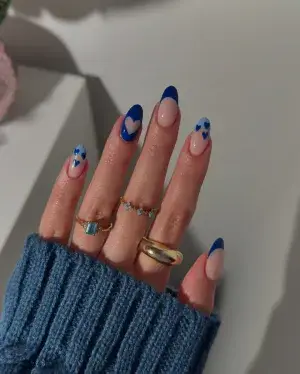 20 Trendy Blue Nail Looks That Are Taking Over This Year — GlowNailDesigns