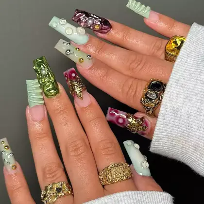 30 Cute Chrome Nail Designs That Look Stunning on Short Nails — GlowNailDesigns