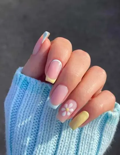 30 Simple Spring Nail Designs That Are Easy to Copy at Home — GlowNailDesigns