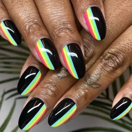 20 Simple Black Nail Designs for a Minimalist Yet Classy Look — GlowNailDesigns