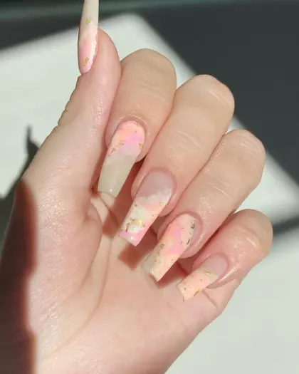 30 Simple Coffin Nail Designs That Are Easy to Copy — GlowNailDesigns