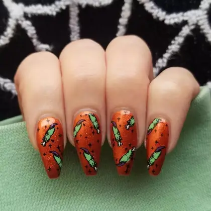 25 Short Halloween Nail Ideas That Are Cute, Stylish, and Easy to Wear — GlowNailDesigns