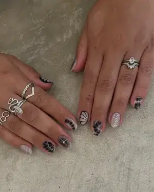25 Trendy Black Nail Designs That Make a Bold Statement — GlowNailDesigns