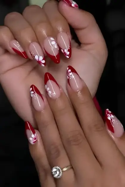 25 Long Red Nail Designs That Make a Bold Fashion Statement — GlowNailDesigns